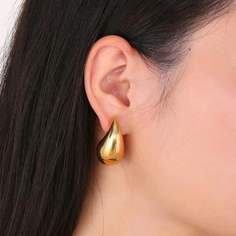 Golden Glamour Cascade Earrings - LAGGER